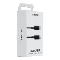 SAMSUNG originálny kábel Typ C na Typ C 5A EP-DN975BBEGWW 1 m čierny blister