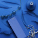 SENSITIVE Puzdro na knihy pre SAMSUNG A50 light blue