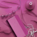 SENSITIVE Puzdro typu kniha pre SAMSUNG S23 Ultra light pink