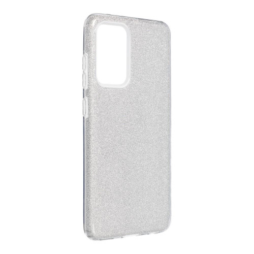SHINING puzdro pre SAMSUNG A52 5G / A52 LTE ( 4G ) / A52S strieborné