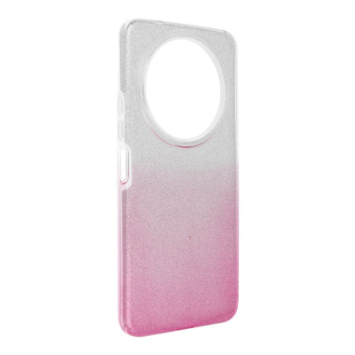 SHINING Puzdro pre XIAOMI Redmi A3 4G transparentné ružové