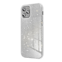 SHINING puzdro pre XIAOMI Redmi Note 14 Pro Plus 5G strieborné