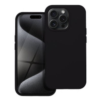 SILIKÓNOVÉ puzdro pre IPHONE 15 Pro čierne