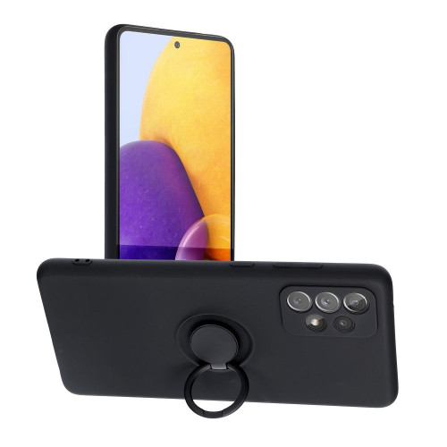 SILIKÓNOVÉ puzdro pre SAMSUNG A52 5G / A52 LTE ( 4G ) / A52S čierne