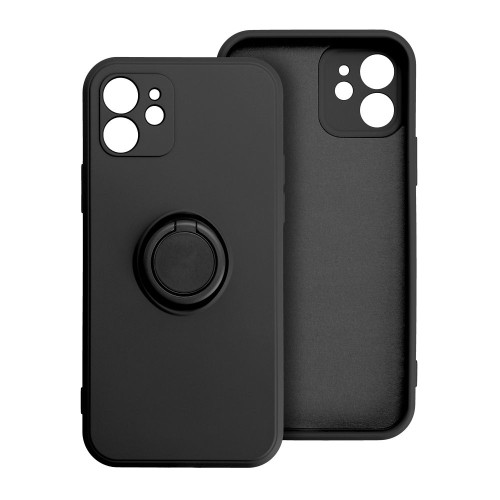 SILIKÓNOVÉ puzdro RING pre XIAOMI Redmi 14C čierne