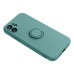 SILIKÓNOVÉ puzdro RING pre XIAOMI Redmi 14C zelené