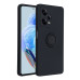 SILIKÓNOVÉ puzdro RING pre XIAOMI Redmi Note 12 Pro 5G čierne