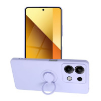 SILIKÓNOVÉ puzdro RING pre XIAOMI Redmi Note 13 5G fialové