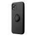 SILIKÓNOVÉ puzdro RING pre XIAOMI Redmi Note 14 5G čierne