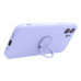 SILIKÓNOVÉ puzdro RING pre XIAOMI Redmi Note 14 5G violet