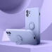SILIKÓNOVÉ puzdro RING pre XIAOMI Redmi Note 14 5G violet