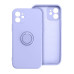 SILIKÓNOVÉ puzdro RING pre XIAOMI Redmi Note 14 5G violet