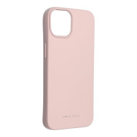 Silikónové Roar Space puzdro pre Apple iPhone 14 - ružové