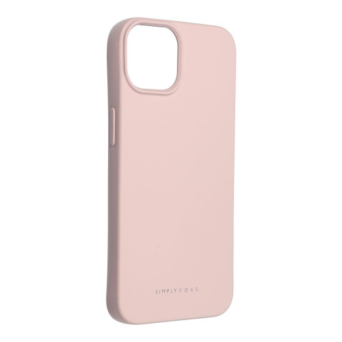 Silikónové Roar Space puzdro pre Apple iPhone 14 - ružové