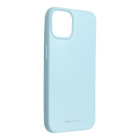 Silikónové Roar Space puzdro pre Apple iPhone 14 - svetlomodré