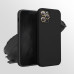 Silikónové Roar Space puzdro pre Apple iPhone 14 Plus - čierne