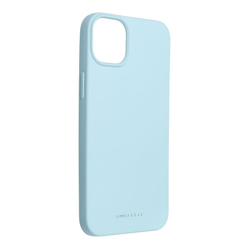 Silikónové Roar Space puzdro pre Apple iPhone 14 Plus - svetlomodré