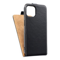 SLIM FLEXI FRESH Flipové puzdro pre IPHONE 13 čierne