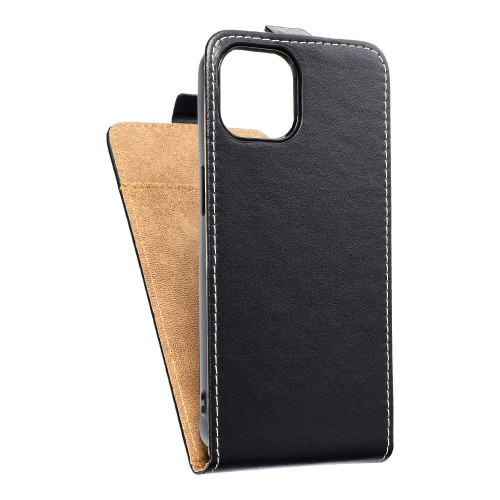 SLIM FLEXI FRESH Flipové puzdro pre IPHONE 13 čierne