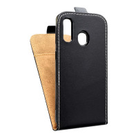SLIM FLEXI FRESH Flipové puzdro pre SAMSUNG A40 čierne