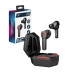 Slúchadlá Bluetooth TWS ART AP-TW-G10 GAMING s mikrofónom a dokovacou stanicou typu C čierne