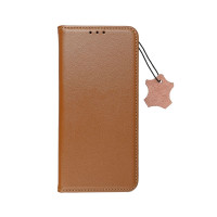 SMART PRO Book kožené puzdro pre XIAOMI Redmi Note 13 5G hnedé