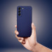 SOFT puzdro pre SAMSUNG A55 5G tmavomodré