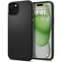 SPIGEN puzdro LIQUID AIR pre IPHONE 16 Plus matné čierne