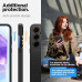 SPIGEN puzdro LIQUID AIR pre SAMSUNG A55 5G matné čierne