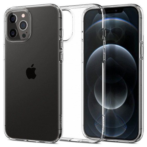 SPIGEN puzdro LIQUID CRYSTAL pre IPHONE 12 / 12 Pro transparentné