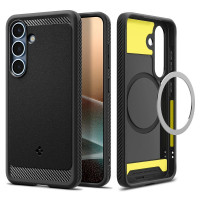 SPIGEN puzdro RUGGED ARMOR MAG kompatibilné s MagSafe pre SAMSUNG S25 Plus matné čierne