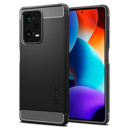 SPIGEN puzdro RUGGED ARMOR pre XIAOMI Redmi Note 12 Pro Plus 5G matné čierne