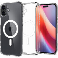 SPIGEN puzdro ULTRA HYBRID MAG kompatibilné s MagSafe pre IPHONE 16 Plus biele