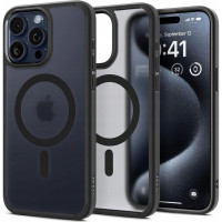 SPIGEN puzdro ULTRA HYBRID MAG kompatibilné s MagSafe pre IPHONE 16 Pro Max frost black
