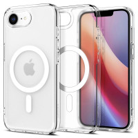 SPIGEN puzdro ULTRA HYBRID MAG kompatibilné s MagSafe pre IPHONE 16E 2025 frost white