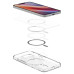 SPIGEN puzdro ULTRA HYBRID MAG kompatibilné s MagSafe pre IPHONE 16E 2025 frost white