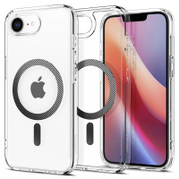 SPIGEN puzdro ULTRA HYBRID MAG kompatibilné s MagSafe pre IPHONE 16E 2025 uhlíkové vlákno