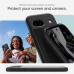 SPIGEN puzdro Ultra Hybrid pre GOOGLE PIXEL 8A matné čierne
