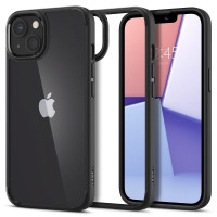 SPIGEN puzdro ULTRA HYBRID pre IPHONE 13 matné čierne
