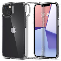 SPIGEN puzdro ULTRA HYBRID pre IPHONE 13 transparentné
