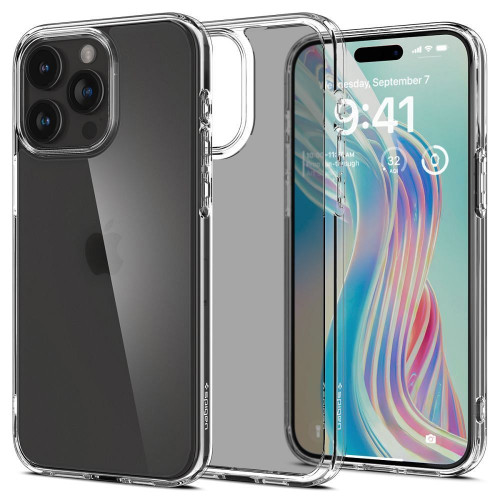 SPIGEN puzdro ULTRA HYBRID pre IPHONE 15 Pro frost clear