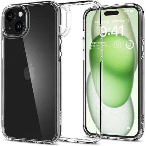 SPIGEN puzdro ULTRA HYBRID pre IPHONE 16 Plus crystal clear