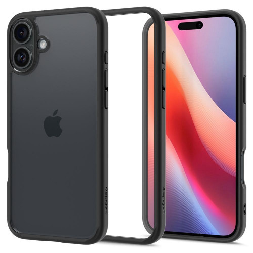 SPIGEN puzdro ULTRA HYBRID pre IPHONE 16 Plus matné čierne