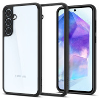 SPIGEN puzdro ULTRA HYBRID pre SAMSUNG A55 5G matné čierne