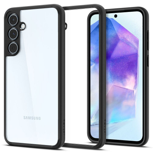 SPIGEN puzdro ULTRA HYBRID pre SAMSUNG A55 5G matné čierne