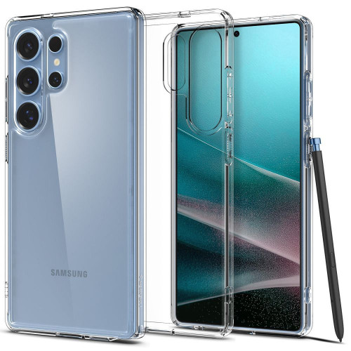 SPIGEN puzdro ULTRA HYBRID pre SAMSUNG S25 Ultra crystal clear