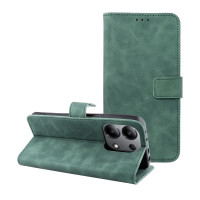 TENDER Puzdro typu kniha pre XIAOMI Redmi NOTE 13 4G zelené