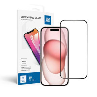 Tvrdené sklo Blue Star - APP IPHONE 15/16 5D Full Cover čierne