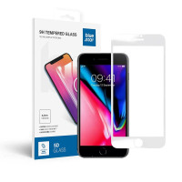 Tvrdené sklo Blue Star - APP IPHONE 7/8 Plus 5D Full Cover white
