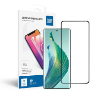 Tvrdené sklo Blue Star - Honor Magic5 Lite - čierne Tvrdené sklo Blue Star